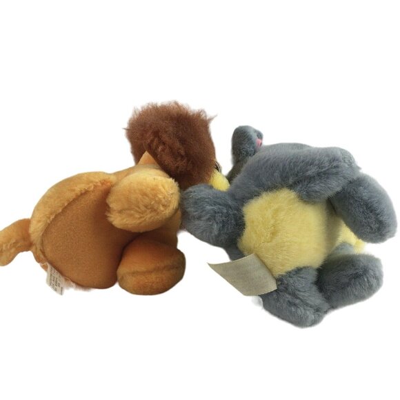 Vintage Disney Pair Lady and the Tramp Plush Dog Set Stuffed Animals Toy 7" - Picture 7 of 10